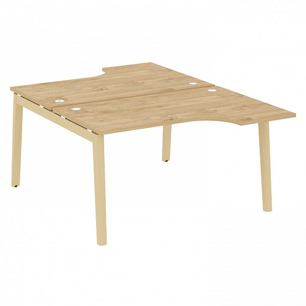 Рабочая станция "Onix wood" OW.D.SA-2 тиквуд светлый/дуб светлый - Вид 1