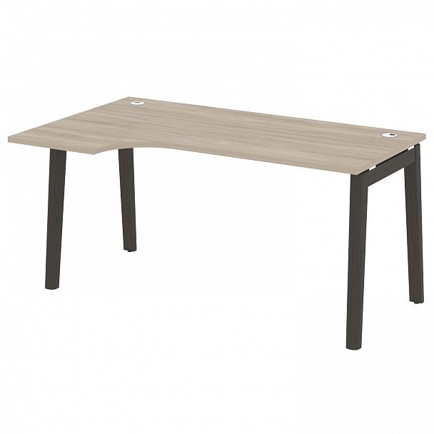 Стол эргономичный "Onix wood" OW.SA-1 дуб аттик/дуб темный - Вид 2
