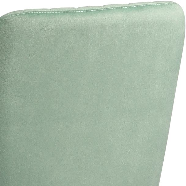 Барное поворотное кресло Барли К, Confetti aquamarine/белый - Вид 11