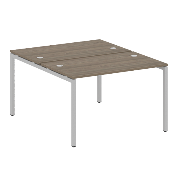 Metal System Quattro Р. ст. на П-образном м/к 40БП.РАС-СП-2.2 Вяз/Серый металл 1200*1475*750 - Вид 1