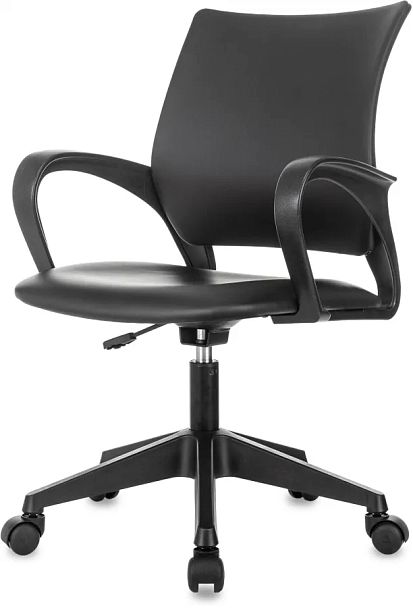 Кресло Бюрократ CH-695NLT черный экокожа крестов. пластик - Вид 2