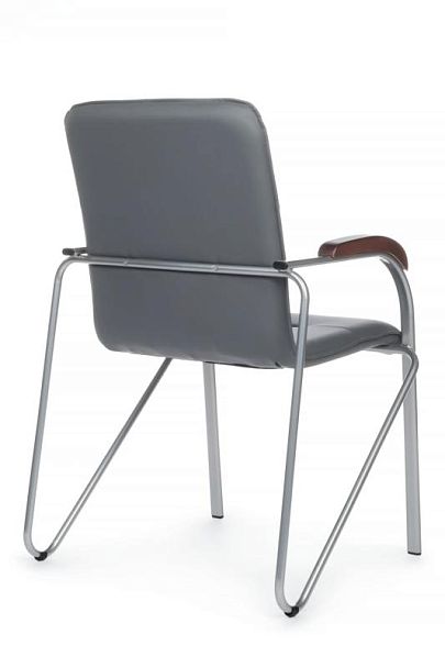 Стул Самба с деревянными подлокотниками SMB-02 Серый - Вид 3