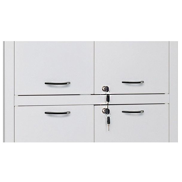 Шкаф медицинский 2-створчатый HILFE "МД 2 1670/SS" 1755х700х320 мм, белый, S26199203009 - Вид 4