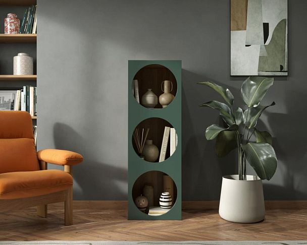 Стеллаж узкий ROSA арт. R02 - Вид 3