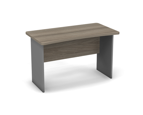 Стол прямой 1400 Берлин Дрифтвуд/Серый СП 140.65 - Вид 1