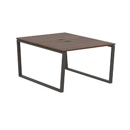 Стол 2-х местный EVWST 1116 Дуб Денвер тёмный/Мокко 1160х1606х750 EDIS - Фото предпросмотра
