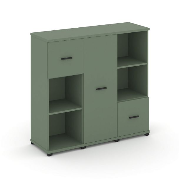 Concept Набор №331.U CN.STUN-331 W Кобо/Металл Черный 1252*420*1186 - Вид 1