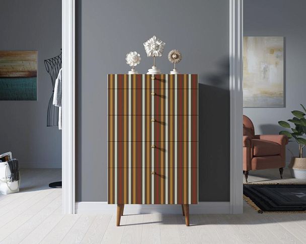 Комод высокий Berber принт 20 арт BB10/Print_20 - Вид 4