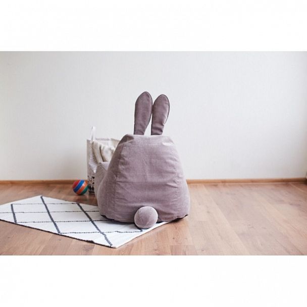 Пуф бескаркасный "Пуф-заяц" - Вид 3