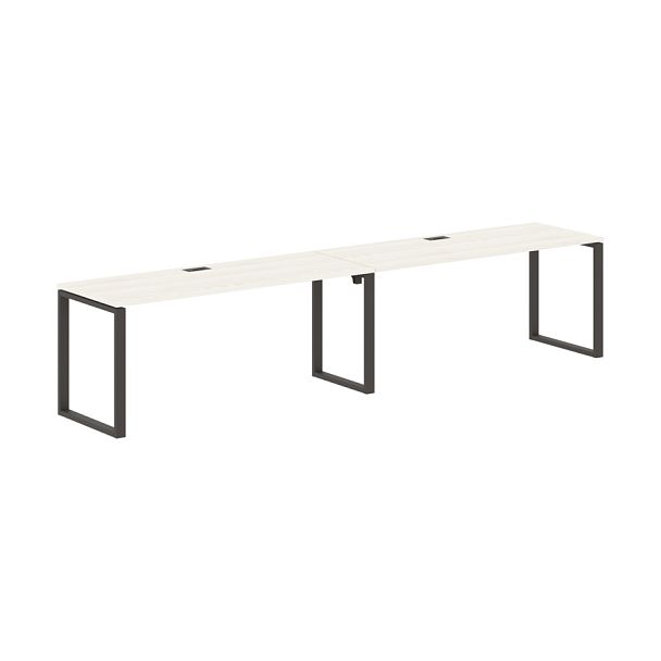 Стол 2-х местный EQWST 3567 Ясень Траун/Мокко 3526х670х750 EDIS - Вид 1