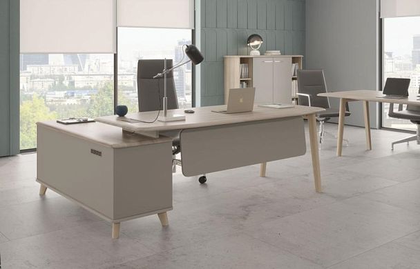 Стол для переговоров прямоугольный WOOD Time wood ТМ В2 149 ВЛ вяз либерти - Вид 3