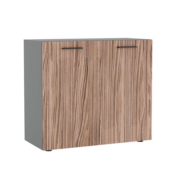 Креденция Dali 90x41x80 орех сахара антрацит - Вид 1