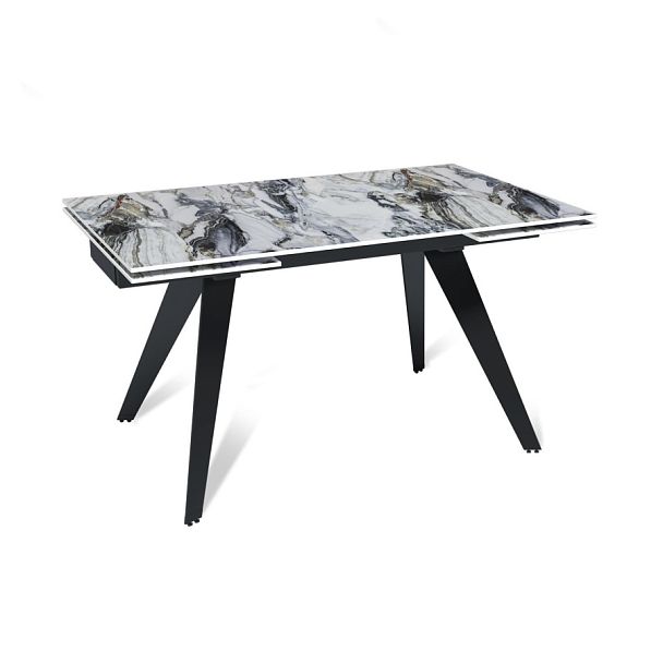 Стол раскладной Rhein (140+40+40), керамика глянцевая Cold Jade - Вид 1