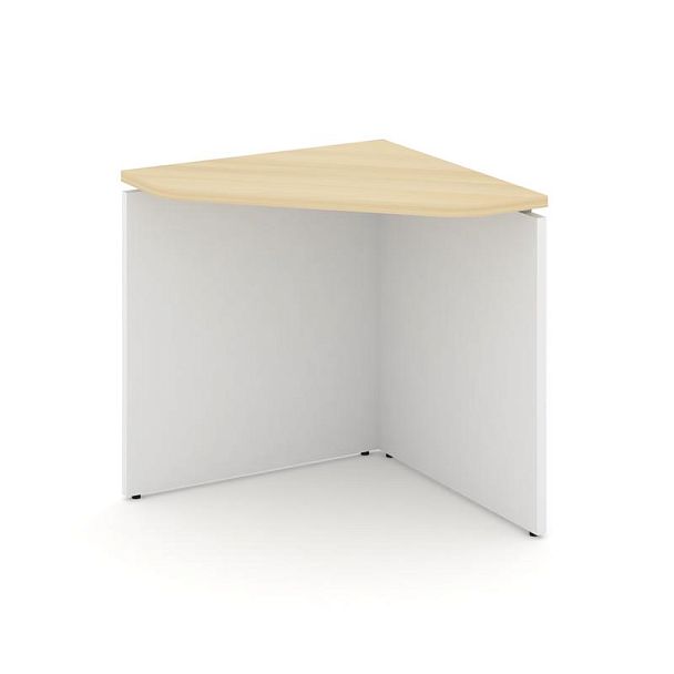 Стайл Проджект Угловой элемент стола SN-D.USP-021 Акация Лорка/Белый/Металл Серый 800*800*750 - Вид 1