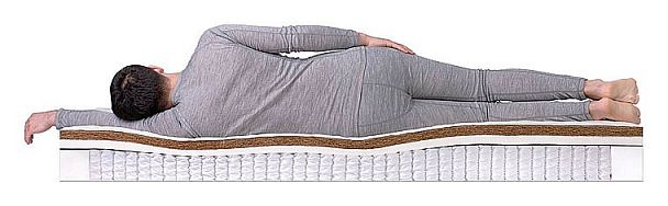 Матрас двуспальный Prime Mix S-1000 2000x1800 - Вид 4