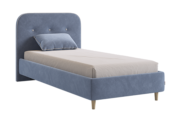 Кровать с основанием Лео 90х200 см KM0.9-19.2347 - Вид 2