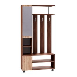 Прихожая Эконом ясень шимо/ дуб сонома - Фото предпросмотра