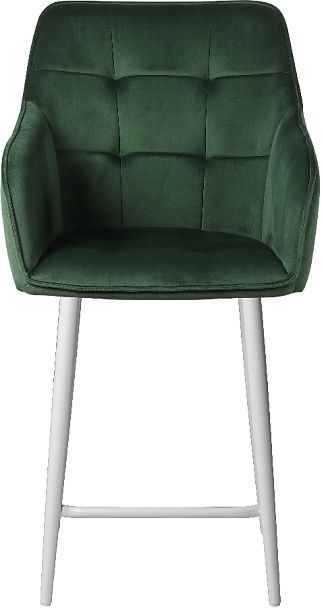 Комплект полубарных поворотных кресел Мони К, Confetti deep forest/белый, 2 шт. - Вид 3