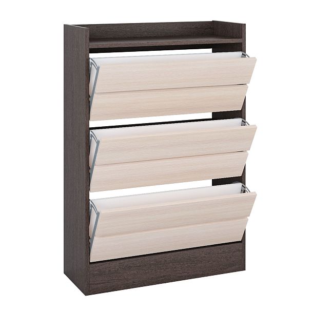 Ямайка Обувница ЯПТ-2 (1026х700х270) венге/дуб молочный - Вид 2