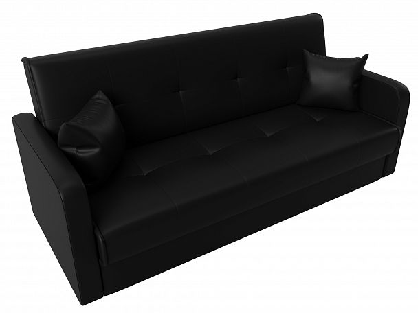 Диван книжка Надежда (полностью экокожа черная) - Вид 5