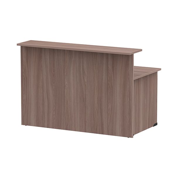 Стойка ресепшн прямая СР-160/80 ясень шимо темный - Вид 1