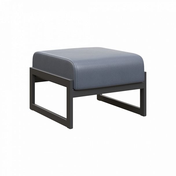 Банкетка одноместная "MODULE" MD.B1 Черный+серый - Вид 1