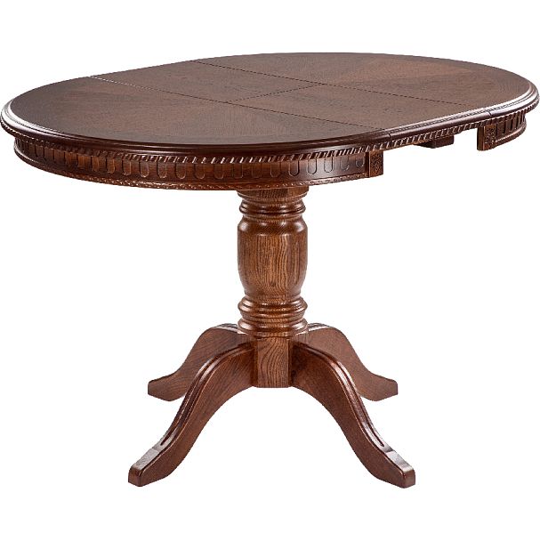 Стол деревянный раскладной Лорель D90 Миланский орех - Вид 2