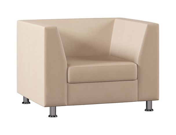 Кресло Everprof Monro Экокожа Бежевый - Вид 1