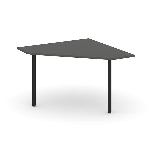 Стайл Проджект Угловой элемент перег. стола SN-4.UPRG-031 Антрацит/Металл Черный 1180*1180*750 - Вид 1