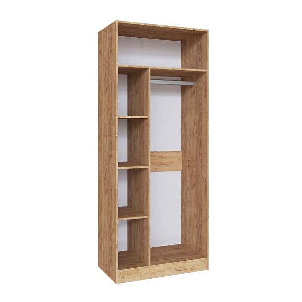 Прихожая Руэлла Шкаф универсальный дуб крафт золотой/белый - Вид 2