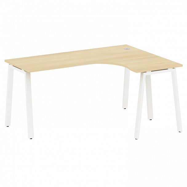 Стол "Metal System" БА.СА-4 акация/белый - Вид 1