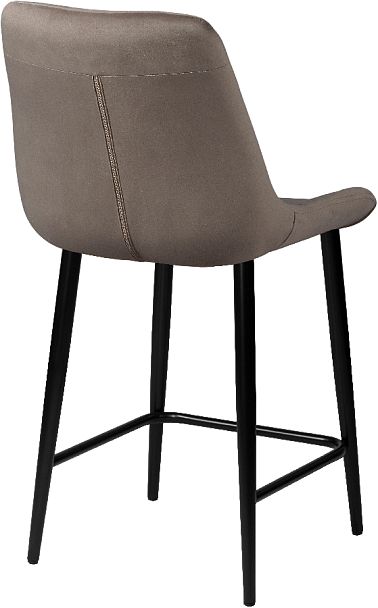 Комплект полубарных поворотных стульев Эйден, Confetti mocco/черный, 3 шт. - Вид 5