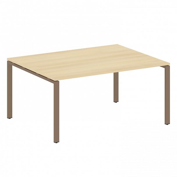 Стол для переговоров "Metal System" БП.ПРГ-1.4 акация/мокко - Вид 1