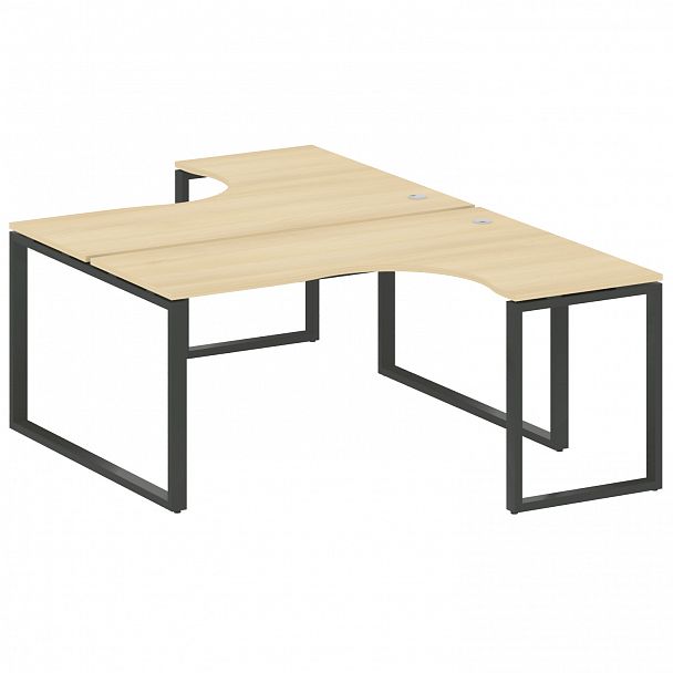 Рабочая станция "Metal System" БО.РАС-СА-2.4 акация/антрацит - Вид 1