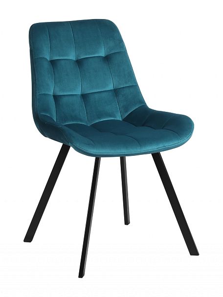 Стул Эйден М, Confetti izumrud/черный - Вид 3