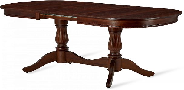 Стол деревянный раздвижной Кайнс 160(200,240)х100х76 Античный орех - Вид 5