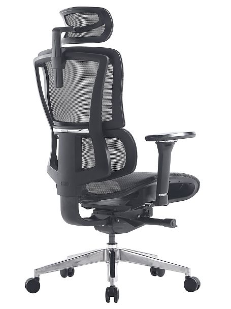 Эргономичное кресло Everprof Mega (Мега) Сетка Черный - Вид 4