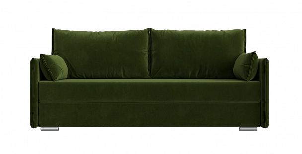 Диван угловой Сайгон (полностью микровельвет зеленый) - Вид 3