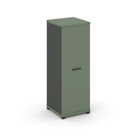 Concept Шкаф 1 узкая секция, 3 ниши CN.STU.E-316 A Кобо/Антрацит/Металл Антрацит 420*420*1186 - Фото предпросмотра