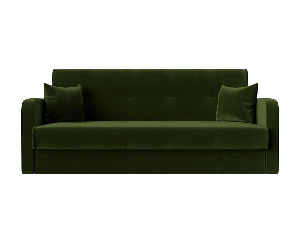Диван книжка Надежда (полностью микровельвет зеленый) - Вид 2