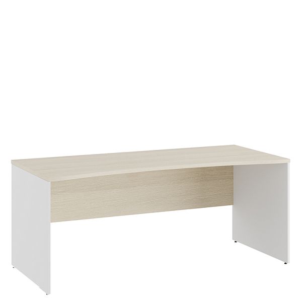 Стол линза Tess 180x80x75 дуб шамони светлый - Вид 1