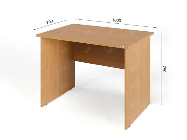 ЛАЙТ / LIGHT RLG002-10x7 Прямоугольный стол 100x70x75 Бук - Вид 2