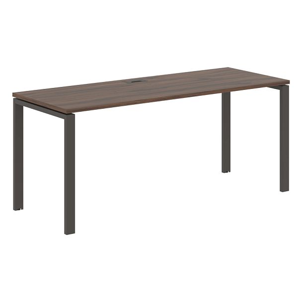 Стол прямой EUST 1767 Дуб Денвер тёмный/Мокко 1760х670х750 EDIS - Вид 1