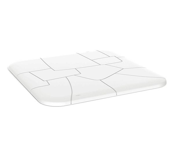 Стол Sheffilton SHT-TU104/TT30 83/83 белый муар/белый - Вид 3