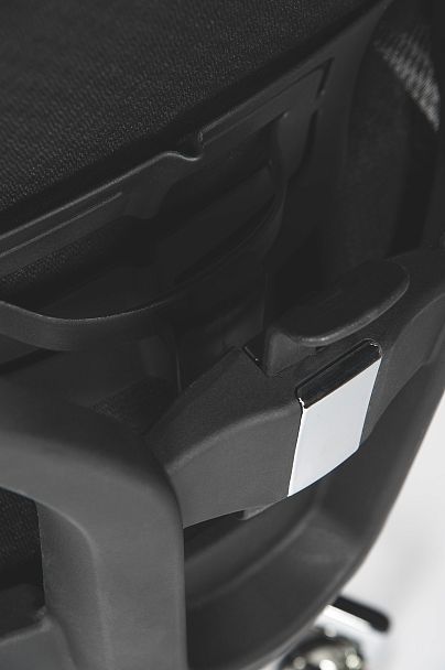 Кресло Гарда SL / черный пластик / черная сетка / черная сидушка - Вид 11