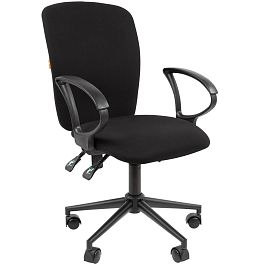 Кресло CHAIRMAN 9801 BLACK, ткань серии Т, черный - Фото предпросмотра