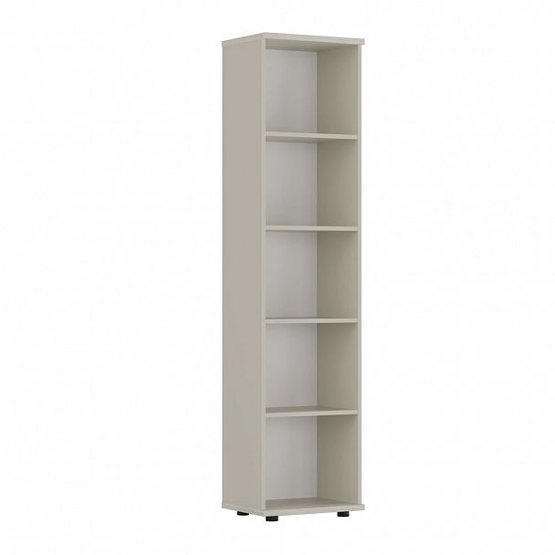 Стеллаж узкий New Line 40,3x37x200,1 дуб шамони светлый - Вид 1