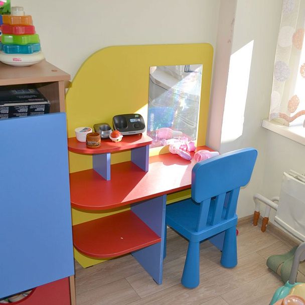 Уголок-парикмахерская Солнышко, цветной - Вид 5