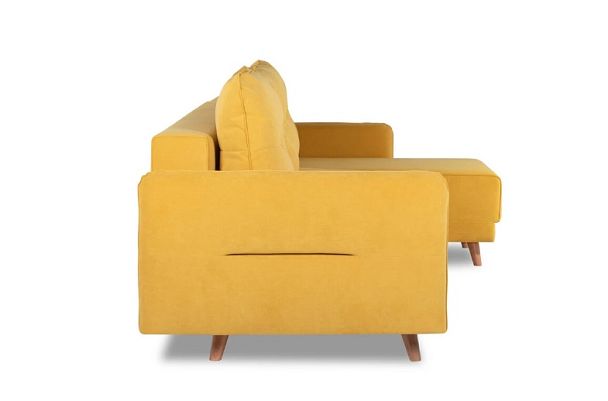 Диван 4-х местный FOLDE ottoman желтый - Вид 8