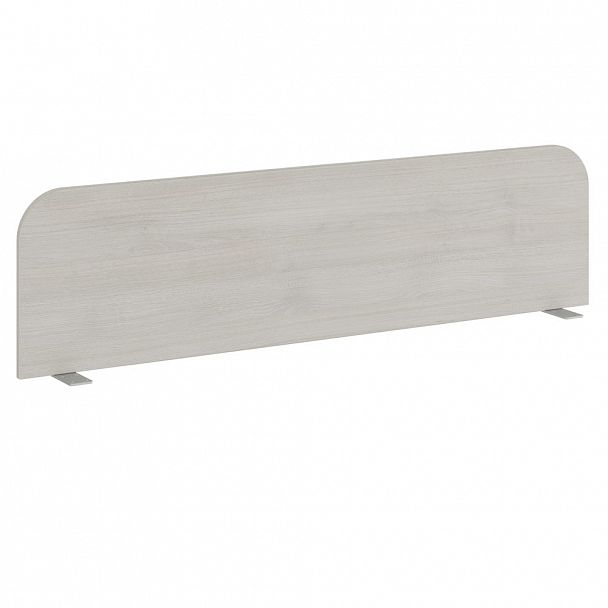 Экран на два стола New Line 150x37,5x1,8 дуб шамони светлый - Вид 1